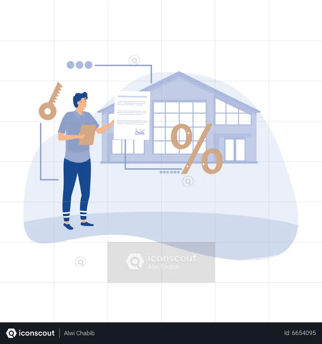 Property Market  Illustration