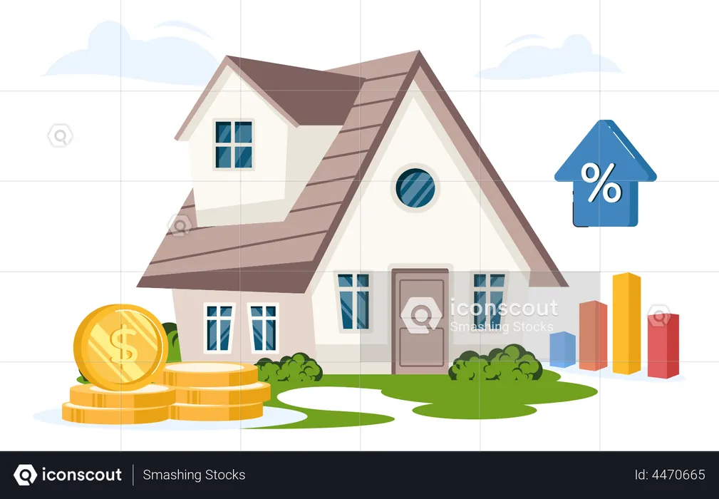 Property Market  Illustration