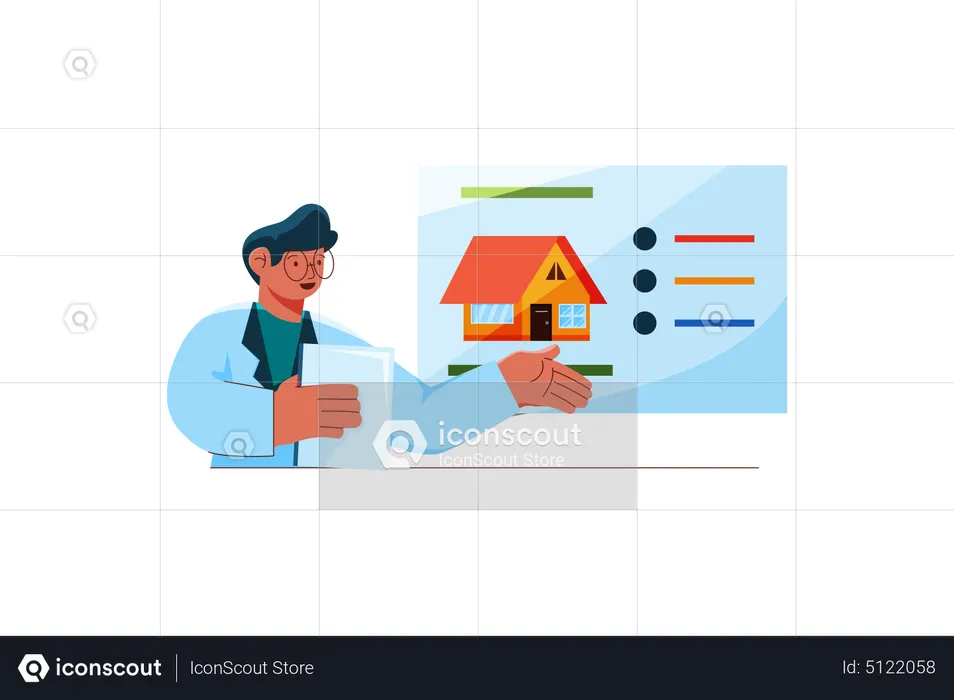 Property Marketing  Illustration