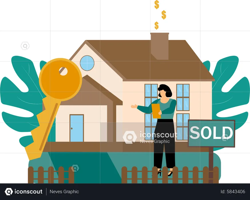 Property Sold  Illustration