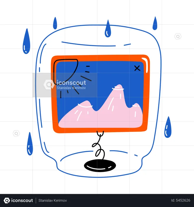 Proteção de computador  Ilustração