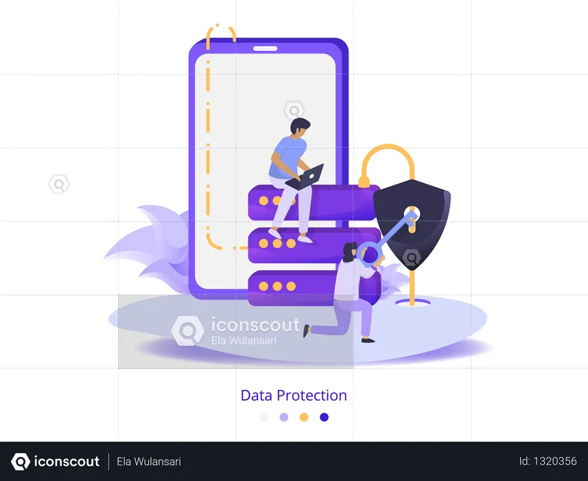 Protección de Datos  Ilustración