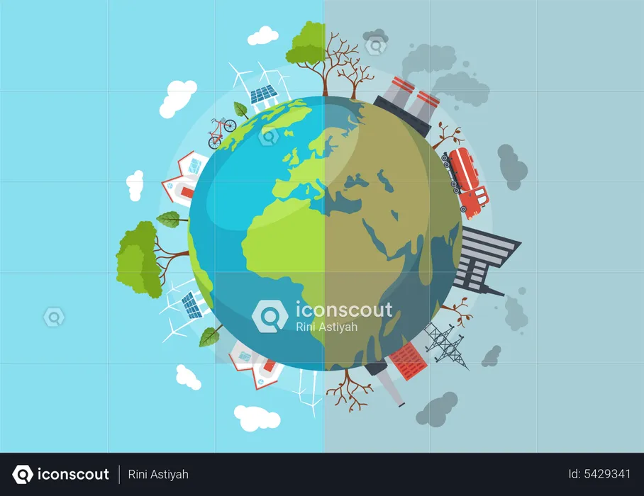 Protect Eco system  Illustration