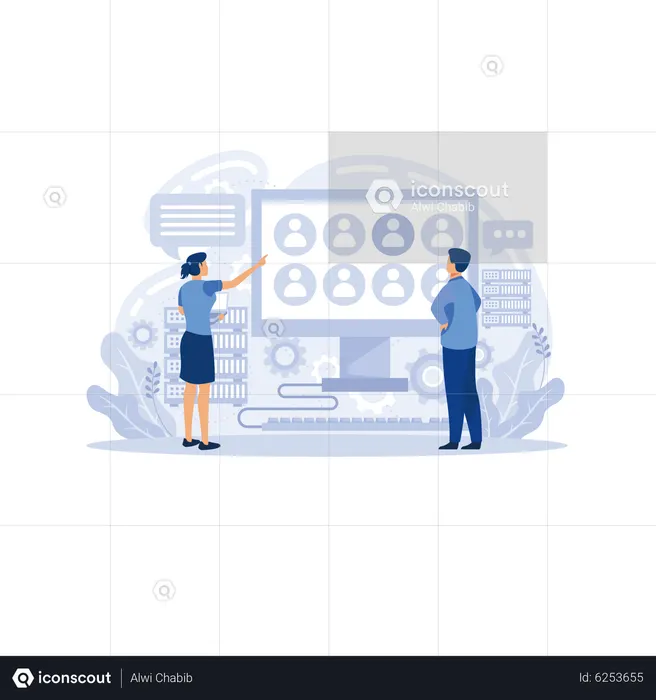 Protecting your privacy  Illustration