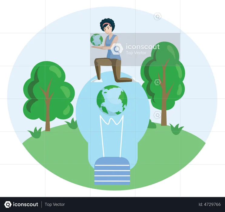 Protection de l'environnement mondial  Illustration