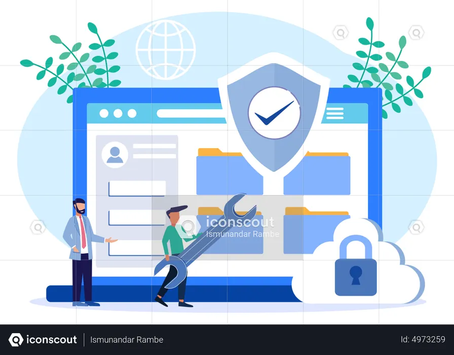 Protection des fichiers  Illustration