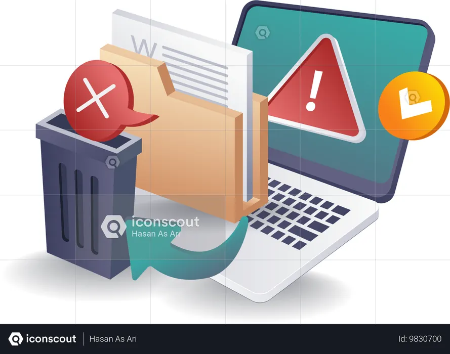 Protegendo seu computador contra malware  Ilustração