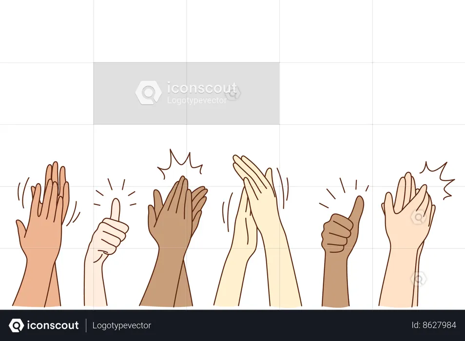 Protesta publica  Ilustración