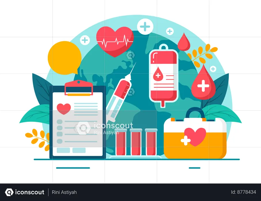 Public Health Initiative  Illustration