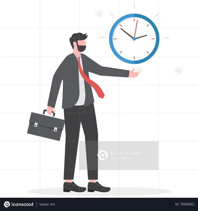 Punctuality  Illustration