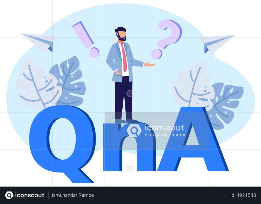 Q and A  Illustration