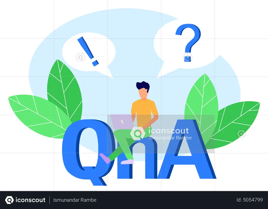 Q And A  Illustration