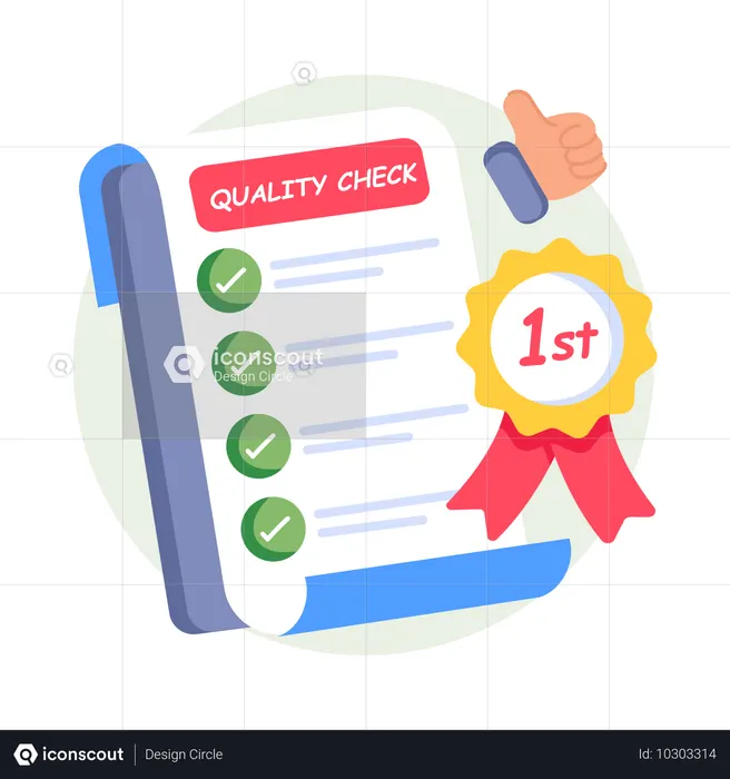 Quality Award  Illustration