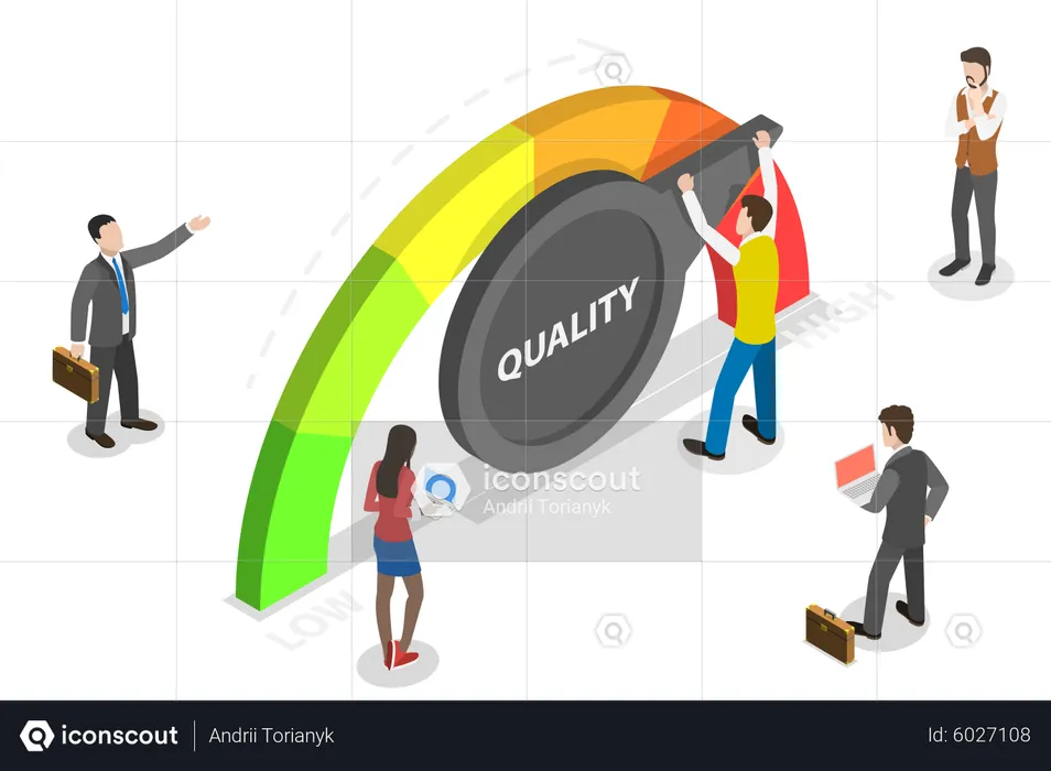 Quality management and improvement  Illustration