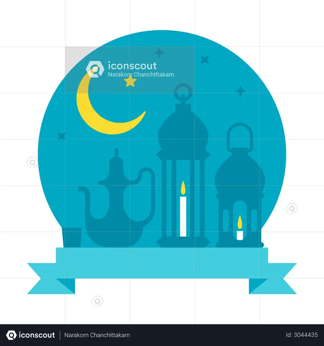 Ramadan  Illustration