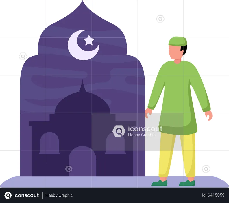 Ramadan Celebration  Illustration