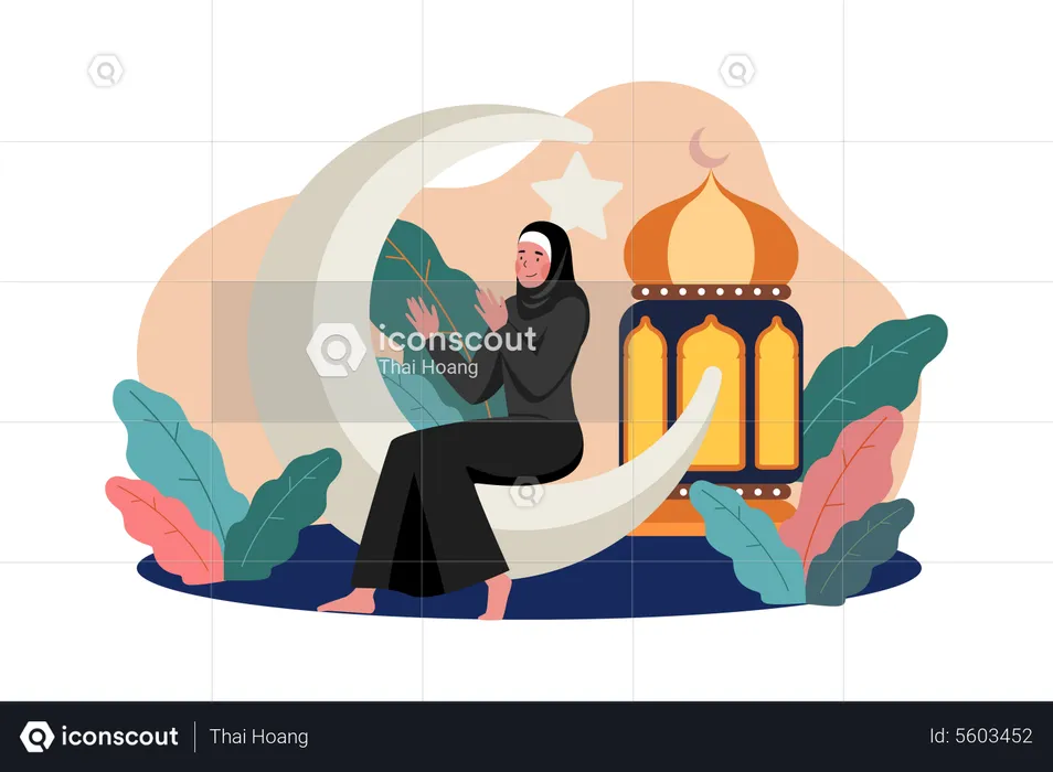 Ramadan Day  Illustration