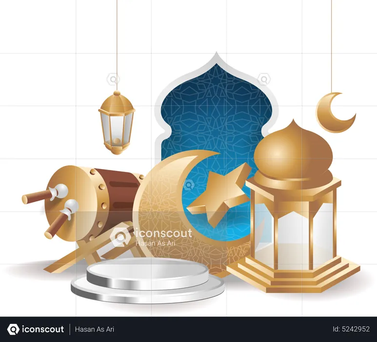 Ramadan Kareem  Illustration