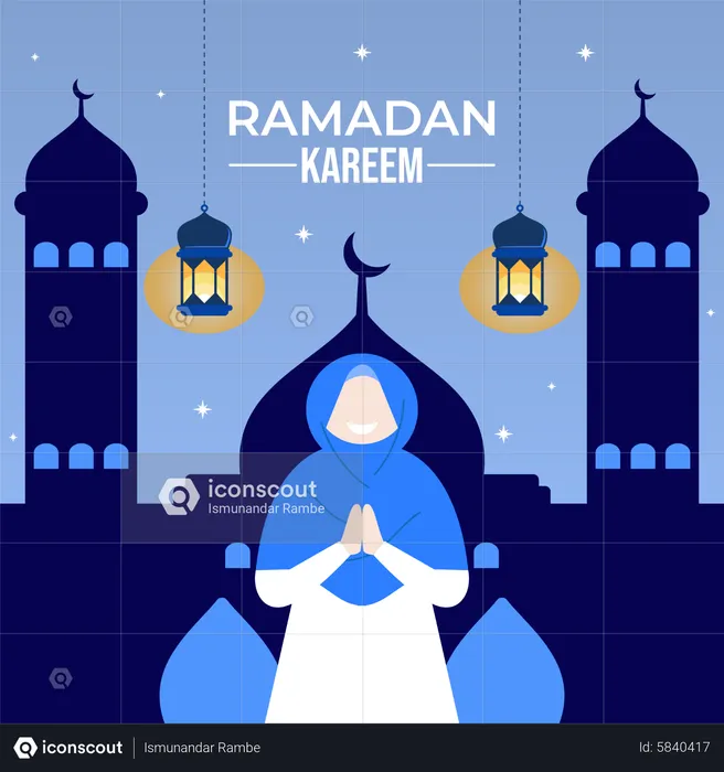 Ramadan Kareem  Illustration