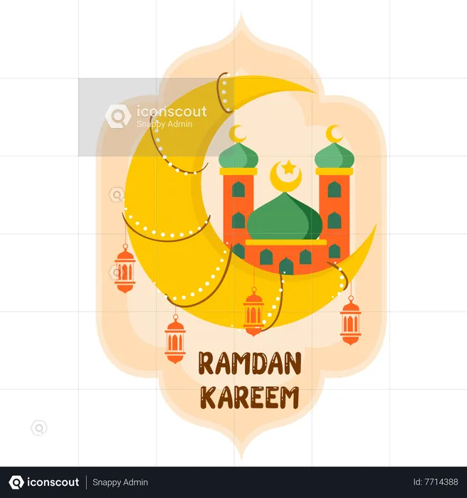 Ramadan Kareem  Illustration