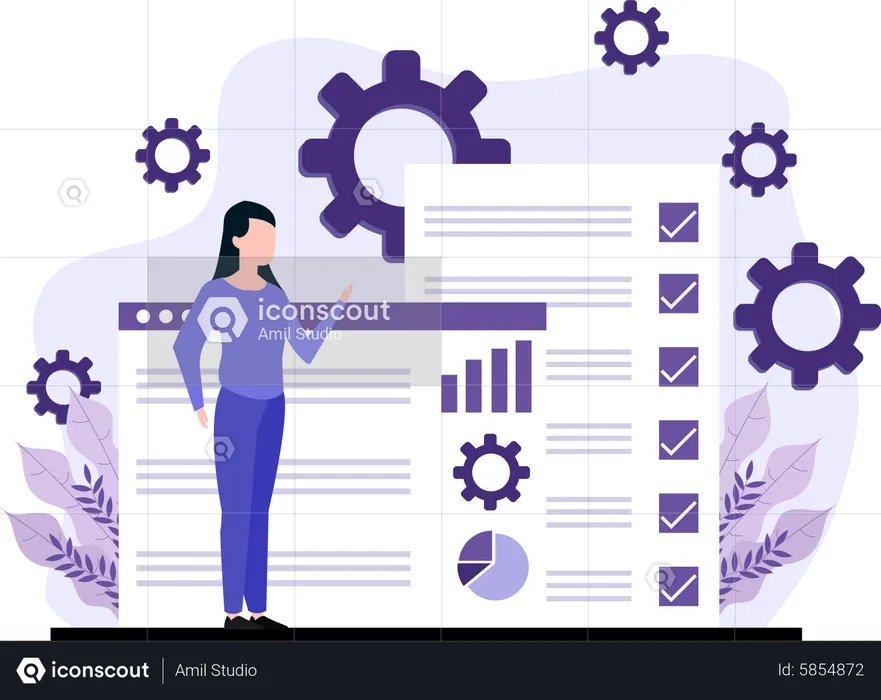 Rapport d'analyse commerciale  Illustration