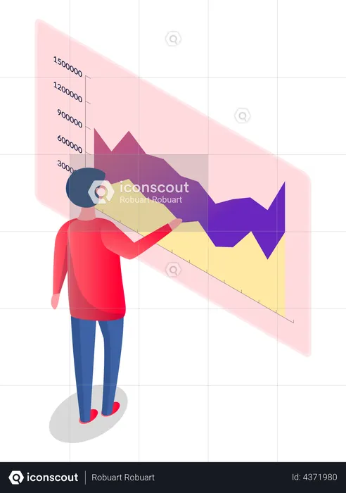 Rapport d'analyse de l'homme avec données  Illustration