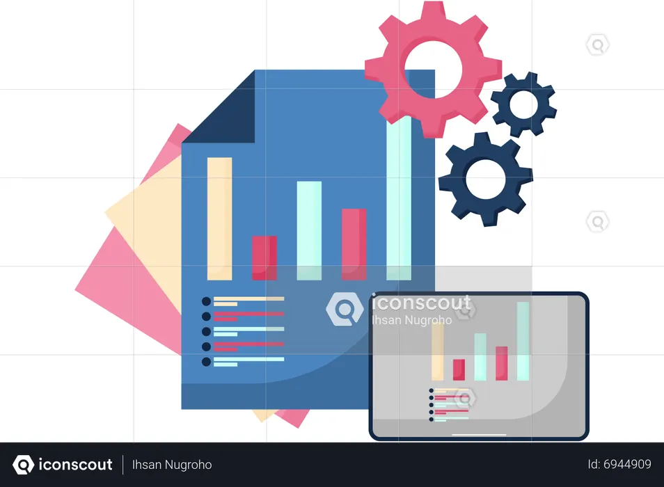 Rapport financier  Illustration