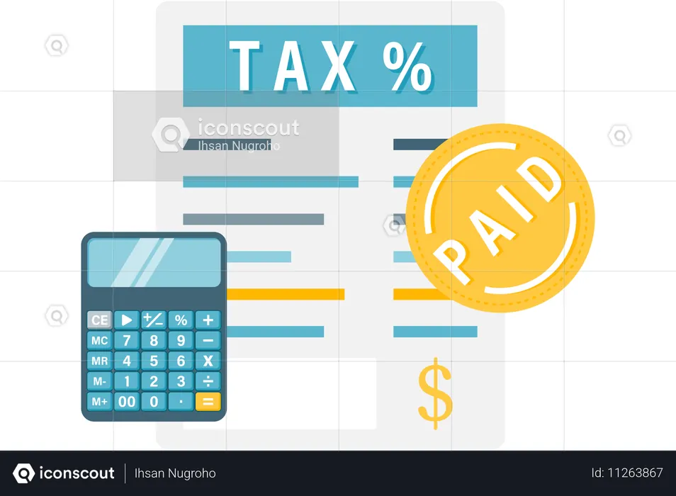 Rapport fiscal  Illustration