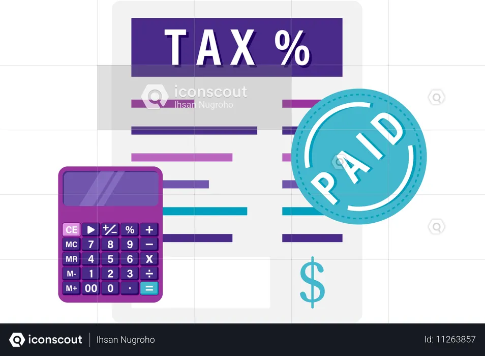 Rapport fiscal  Illustration