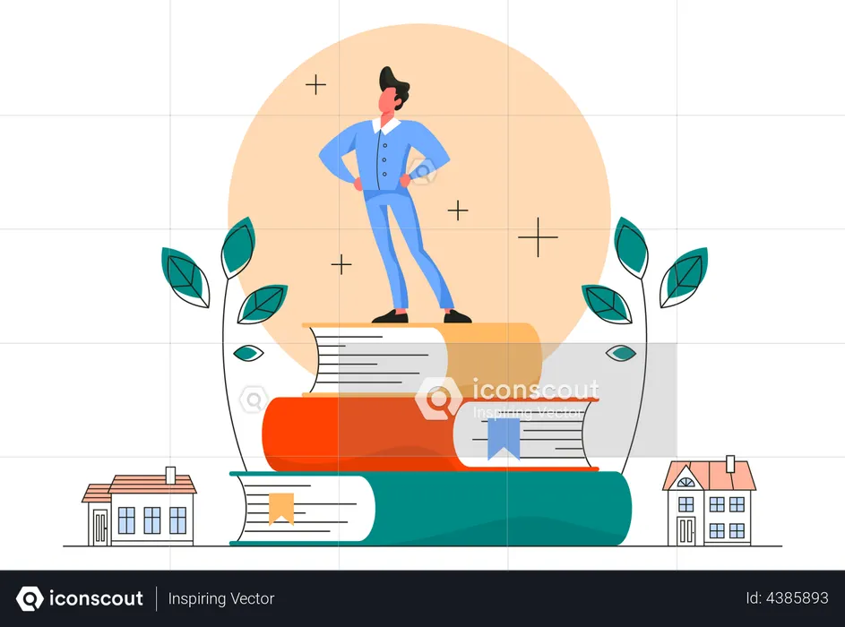 Real estate intelligent investor  Illustration