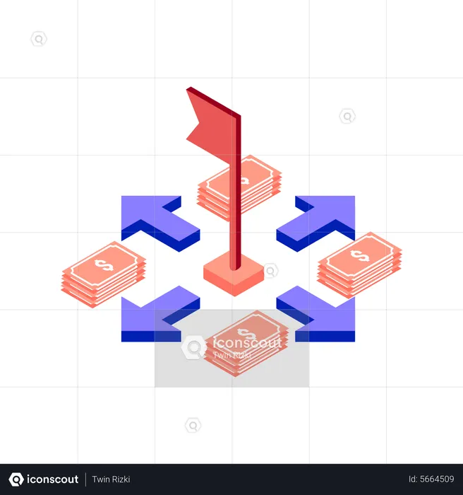 Récession économique  Illustration