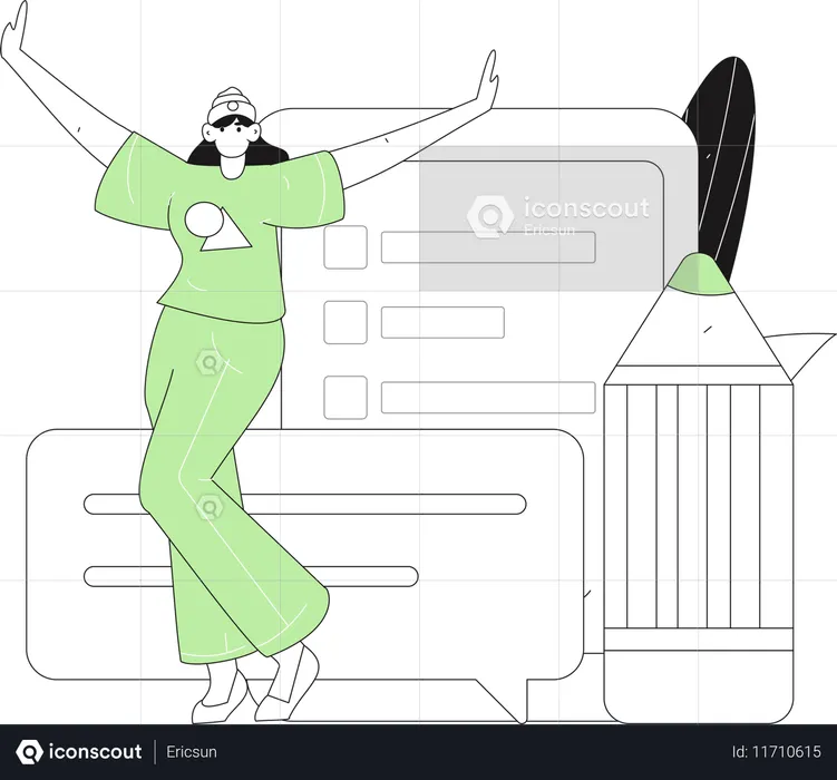 Recopilación de datos del cliente  Ilustración