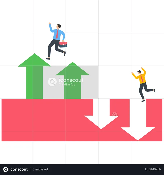 Recuperação econômica  Ilustração