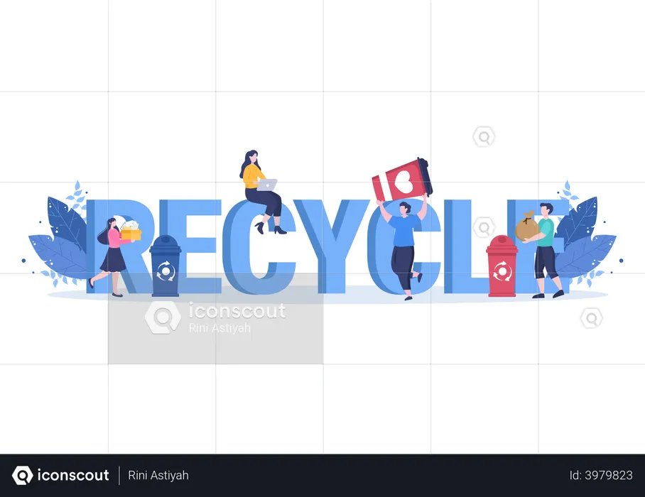 Recycle  Illustration