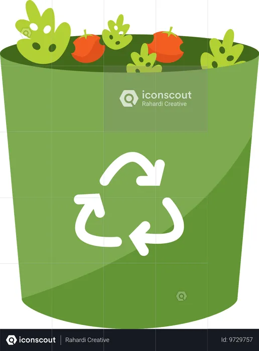 Recycle bin  Illustration