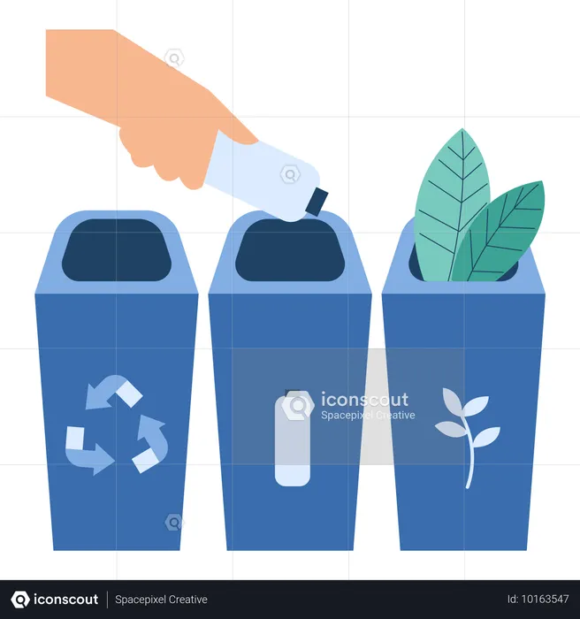 Recycle Trash  Illustration