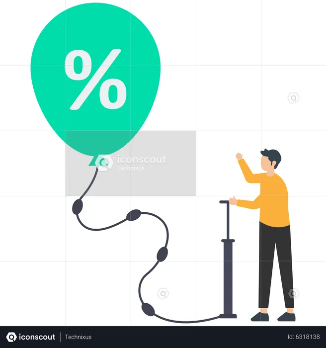 Reduce Inflation  Illustration