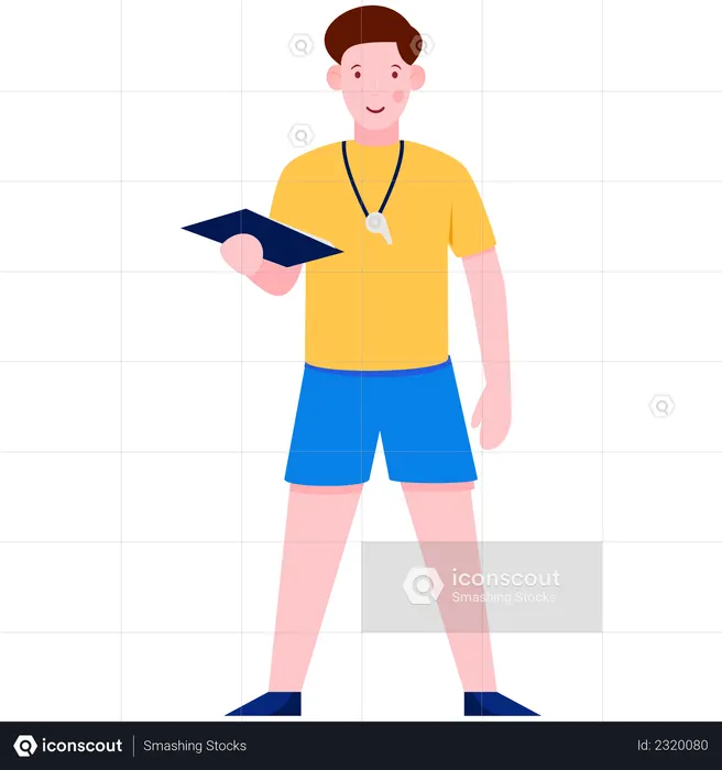 Referee  Illustration