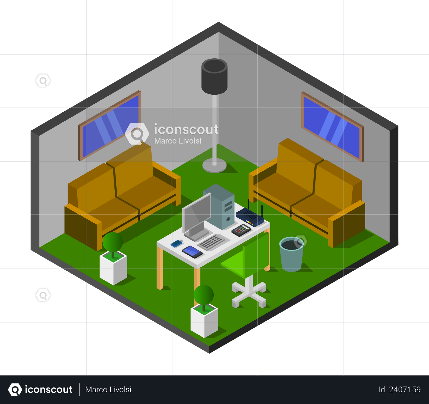 Premium Registrar office Illustration download in PNG & Vector format