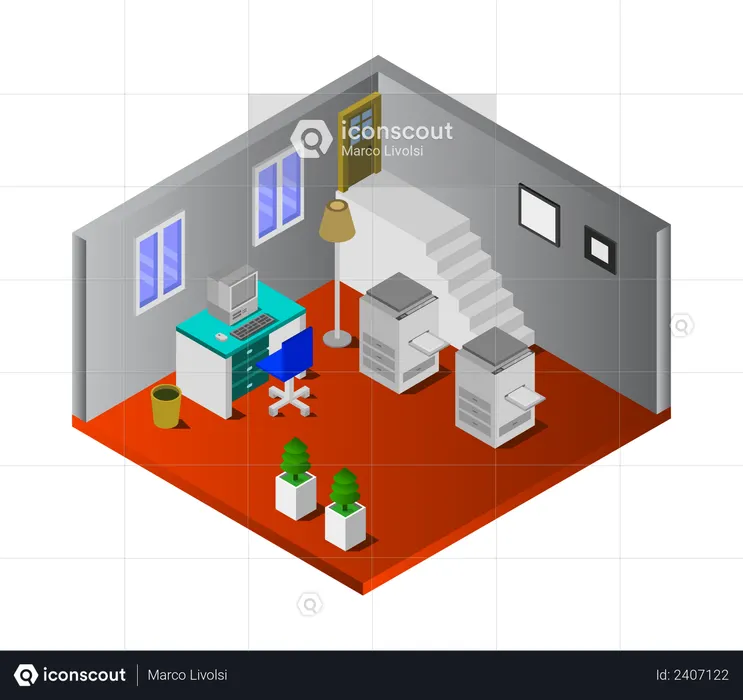Registrar office  Illustration