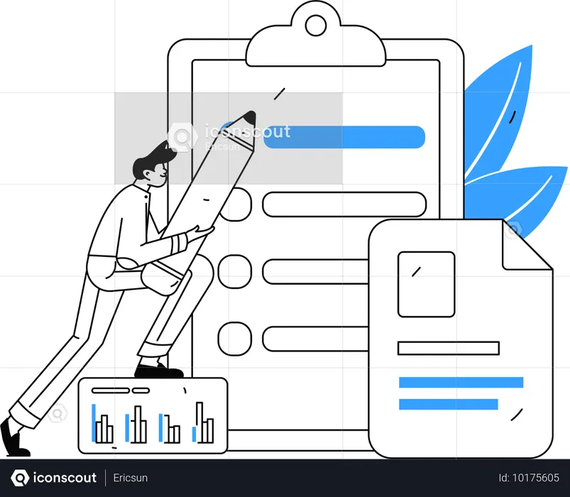 Remplir le formulaire d'enquête  Illustration