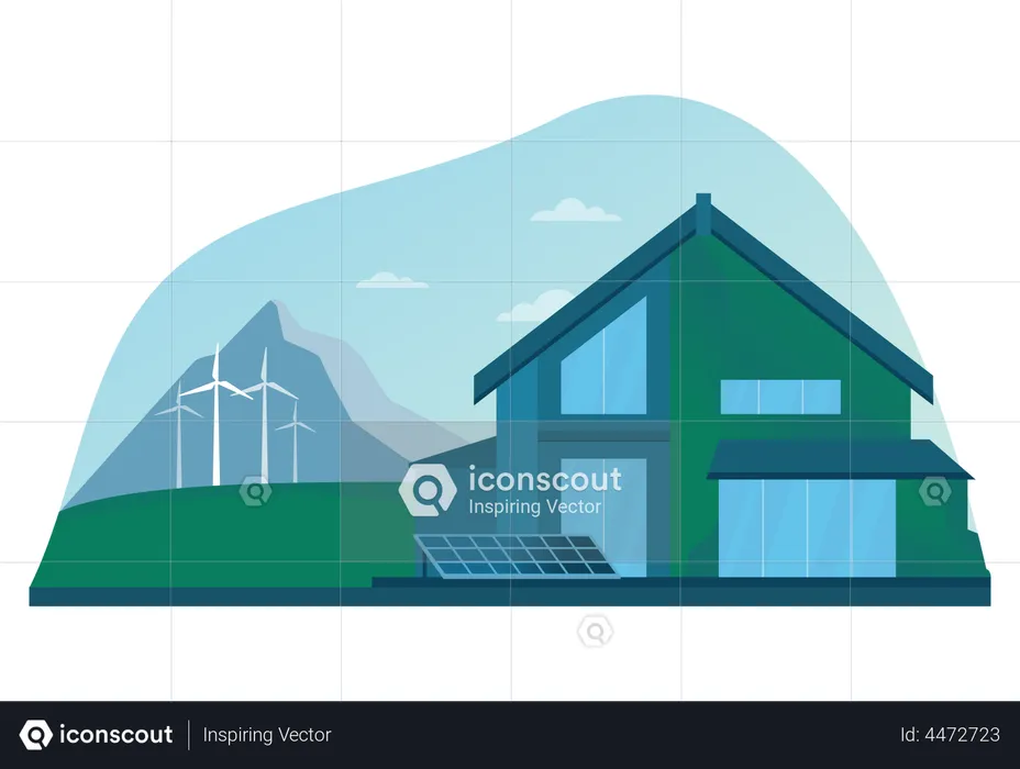 Renewable Energy  Illustration