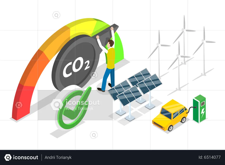 Renewable Energy  Illustration