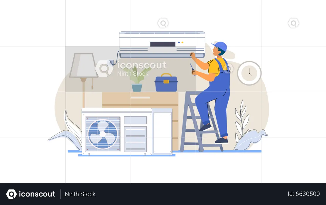 Reparación del sistema de refrigeración  Ilustración