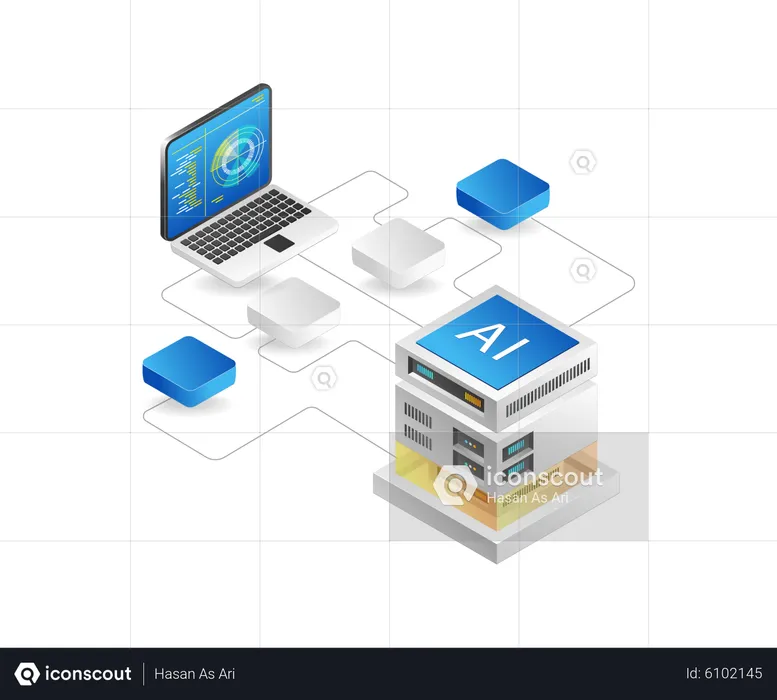 Réseau de radars à intelligence artificielle  Illustration