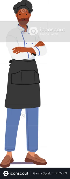 Chef de restaurant  Illustration