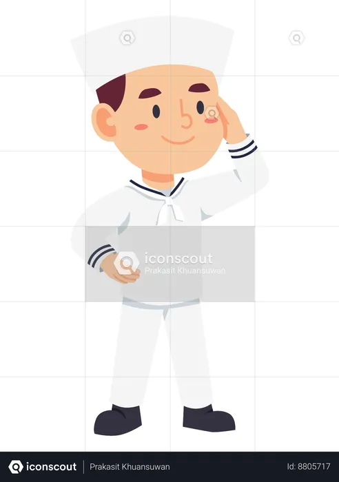 Restaurant chef  Illustration