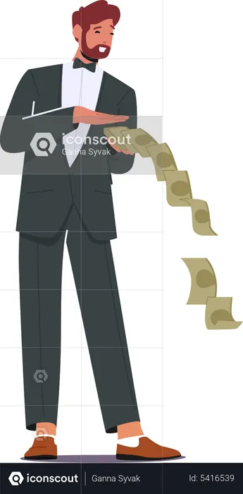 Best Premium Rich Man Throwing Dollar Bills on Floor Illustration download in PNG & Vector format Best Premium Rich Man Throwing Dollar Bills on Floor Illustration download in PNG & Vector format
