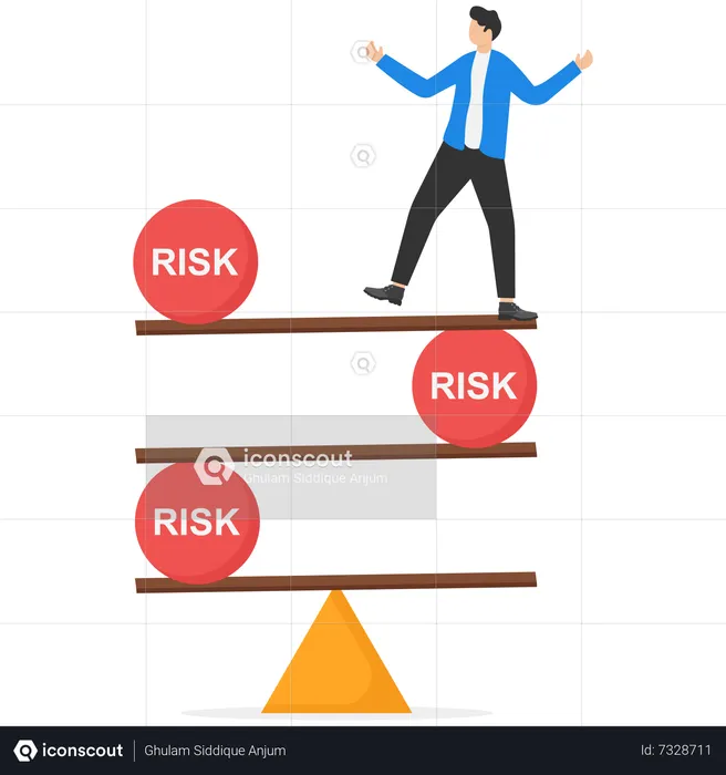 Riesgo en los negocios  Ilustración