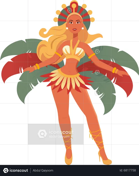 Carnaval carioca  Ilustração